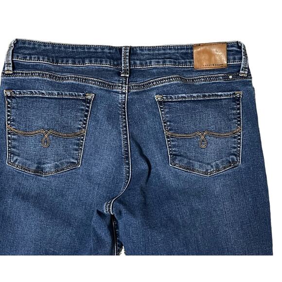 Lucky Brand Women's Lolita Skinny Jeans Mid-Rise Size 10/30 Medium Wash - Picture 7 of 13